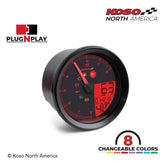 Koso HD-04 Multi-Function Speedometer/Tachometer